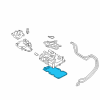 OEM Ford F-350 Super Duty Cooler Lower Seal Diagram - 3C3Z-6619-CA