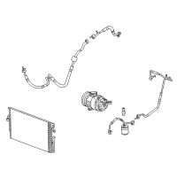 OEM Saturn Vue Tube Asm-A/C Receiver & Dehydrator Diagram - 15859718