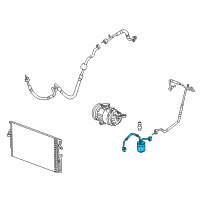 OEM Saturn Drier Diagram - 15931557