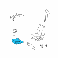 OEM Dodge Sprinter 2500 Seat Diagram - 5133020AA