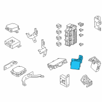 OEM Infiniti QX56 Sonar Controller Assembly Diagram - 28532-1ZR1A
