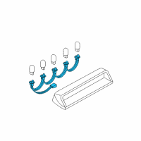 OEM 2005 Nissan Maxima Socket Diagram - 26597-7Y000