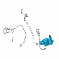 OEM BMW 330e Activated Charcoal Filter Diagram - 16-13-7-356-535