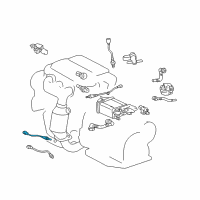 OEM 2004 Toyota Solara Oxygen Sensor Diagram - 89465-06140