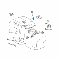 OEM 2002 Lexus ES300 Sensor, Air Fuel Rat Diagram - 89467-06020