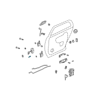 OEM Chevrolet Check Arm Bolt Diagram - 11517868