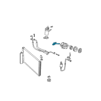 OEM 2003 Ford Mustang Manifold Diagram - XR3Z-19D734-AA
