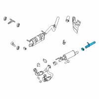 OEM 2022 Ford F-350 Super Duty Extension Diagram - HC3Z-5A212-A