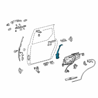 OEM Toyota Sienna Motor Diagram - 85620-08043