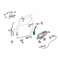 OEM 2008 Toyota Sienna Motor Diagram - 85620-08043