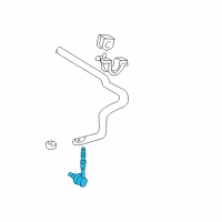 OEM Toyota Tundra Stabilizer Link Diagram - 48820-34010
