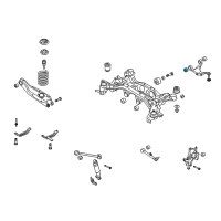 OEM Hyundai Veracruz Bushing-Upper "A", Rear Diagram - 55238-3J000