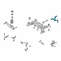 OEM 2011 Hyundai Veracruz Arm Assembly-Rear Upper, RH Diagram - 55240-3J100