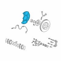 OEM Honda Civic Splash Guard, Front (15") Diagram - 45255-SNB-000