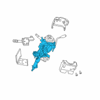 OEM Chrysler Aspen Column-Steering Diagram - 5057569AA