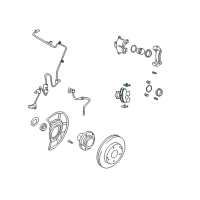 OEM 2005 Hyundai Tiburon Spring-Pad Diagram - 58144-2C000