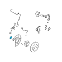 OEM Hyundai Tiburon Ring-Snap Diagram - 51718-2D020