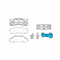 OEM Jeep Wrangler Switch-Pod Diagram - 4602512AH