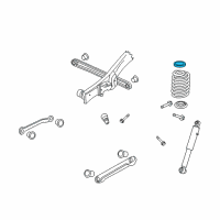 OEM 2011 Chevrolet Tahoe Upper Insulator Diagram - 15251980