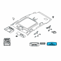 OEM BMW 428i xDrive Gran Coupe Interior Light Led, Rear Diagram - 61-31-7-945-983