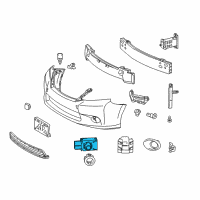 OEM 2011 Lexus HS250h Sensor, Ultrasonic, NO.1 Diagram - 89341-33110-A4