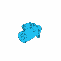 OEM Pontiac Solstice Starter Diagram - 89017756