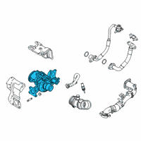 OEM 2019 Jeep Renegade Turbocharger Diagram - 68440664AA