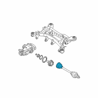 OEM 2008 BMW M5 Repair Kit Bellows, Interior Diagram - 33-10-7-840-906