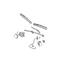 OEM Buick Indicator, Windshield Washer Solvent Level Diagram - 12363368