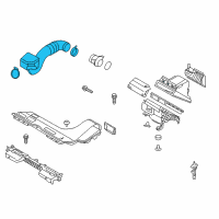 OEM Hyundai Sonata Hose Assembly-Air Intake Diagram - 28130-E6100