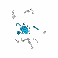 OEM 2009 Toyota Highlander Heater Assembly Diagram - 87030-0E020