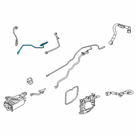 OEM 2021 Ford Explorer Lower Oxygen Sensor Diagram - JD8Z-9G444-A