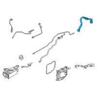 OEM Ford Explorer Tube Assembly Diagram - L1MZ-6758-E