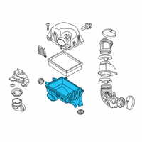 OEM 2019 Buick Encore Air Cleaner Body Diagram - 94522422