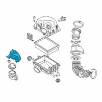 OEM 2022 Chevrolet Trax Duct Asm-Intake Air Diagram - 94550568