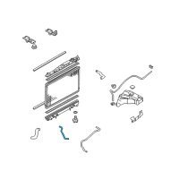 OEM 2004 Infiniti Q45 Hose-Auto Transmission Oil Cooler Diagram - 21632-AR000