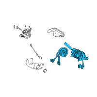 OEM Kia Switch-Combination Diagram - 0K54B66120B