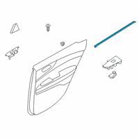 OEM 2019 Kia Forte W/STRIP-Rr Dr Belt I Diagram - 83231M6000