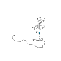 OEM Chevrolet Connector Diagram - 19130039