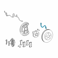 OEM 2018 Lexus IS350 Hose, Flexible Diagram - 90947-02H06