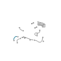 OEM Acura MDX Hose (ATF) Diagram - 25213-RYE-007