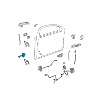 OEM 2007 Saturn Aura Check Strap Diagram - 15952852