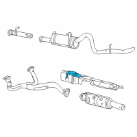 OEM 2001 Ford Excursion Heat Shield Diagram - 1C7Z-5G220-AA