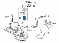 OEM Cup Assembly-Reservoir Diagram - 31116Q5000