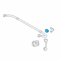 OEM 2020 Lexus RX450hL Bush, STABILIZER, RR Diagram - 48818-48130