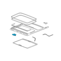 OEM 2003 Hummer H2 Motor Diagram - 88944363