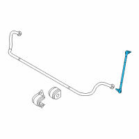 OEM BMW 325xi Swing Support, Front, Left Diagram - 31-35-6-768-771