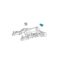 OEM Ford F-150 Heritage Rear Mount Diagram - 4L3Z-6068-A