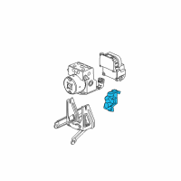 OEM Saturn Vue Valve Asm-Brake Propn Diagram - 22732890