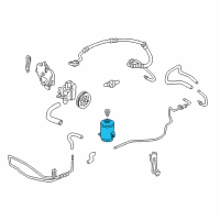 OEM Honda Tank, Power Steering Oil Diagram - 53701-S84-A01